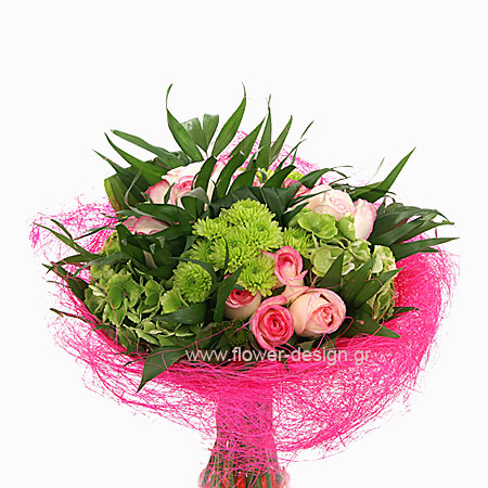 Bouguet with Mix flowers - - BOU 090