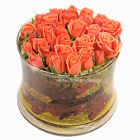 Τριαντάφυλλα σε Γυάλα - ROSE 42015