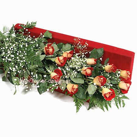 roses in a box - ROSE 42010