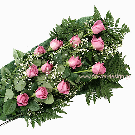 Τριαντάφυλλα, Γυψοφίλη και Φτέρες - ROSE 42009