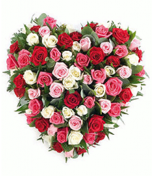 Καρδιά με Τριαντάφυλλα - VAL 01172