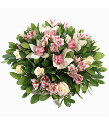 Αλστρομέριες, Ορχιδέες και Τριαντάφυλλα - BASK 23019