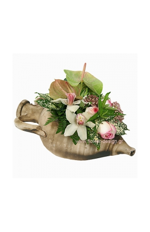 Ανθούρια, Ορχιδέες και Τριαντάφυλλα - CERAM 33008
