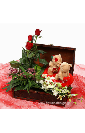 Ορχιδέες και Τριαντάφυλλα - VAL 11025