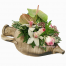 the flower shop proposed  A Flower Arrangements with rose,orhids and anthurio  - ARR 12020